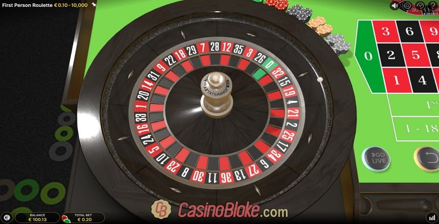 Các kiểu chơi trong trò Roulette trực tuyến