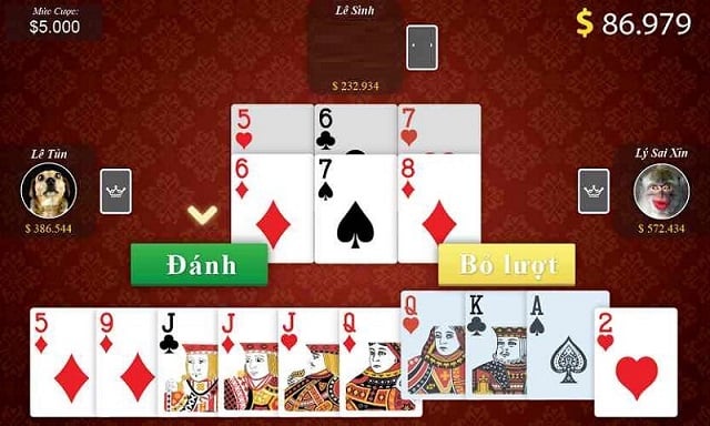 Luật chơi chuẩn xác của game bài tiến lên miền Nam rất ít người biết